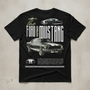 Iconic Streetwear – Mustang Fastback Tokyo Drift