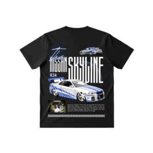 Iconic Streetwear – Nissan Skyline GT-R R34